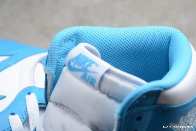 Rep Husky OG 555088-117 Air High Retro Jordan 1 'UNC' 0819